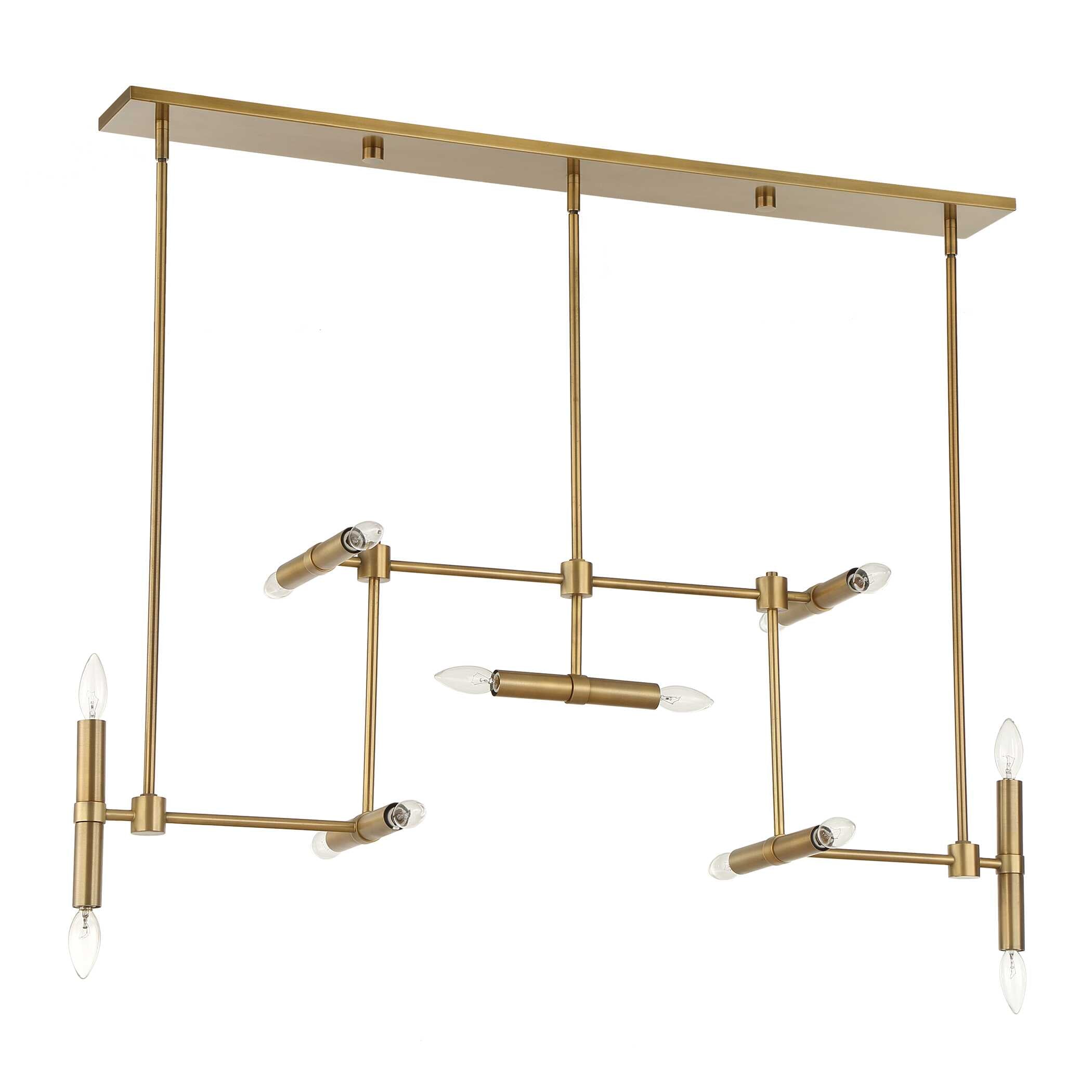 Uttermost Cadre 14 Light Modern Linear Pendant