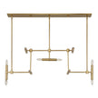 Uttermost Cadre 14 Light Modern Linear Pendant