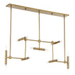 Uttermost Cadre 14 Light Modern Linear Pendant