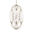 Uttermost Valencia 6 Light Glass Panel Pendant