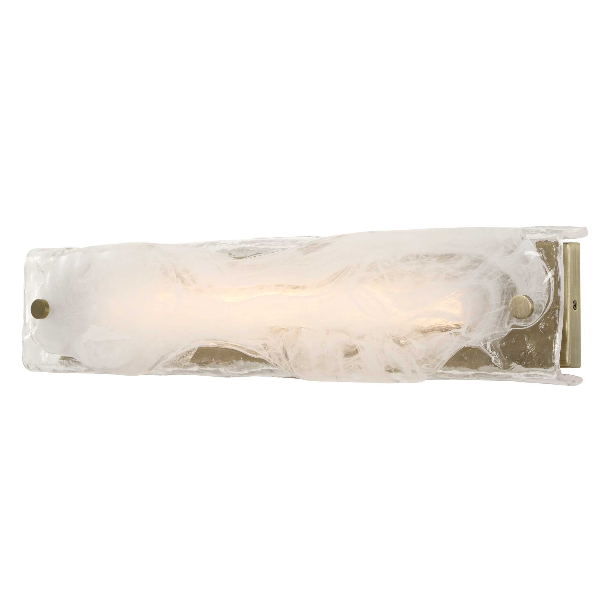 Uttermost Taffy 1 Light LED Swirl Glass Sconce