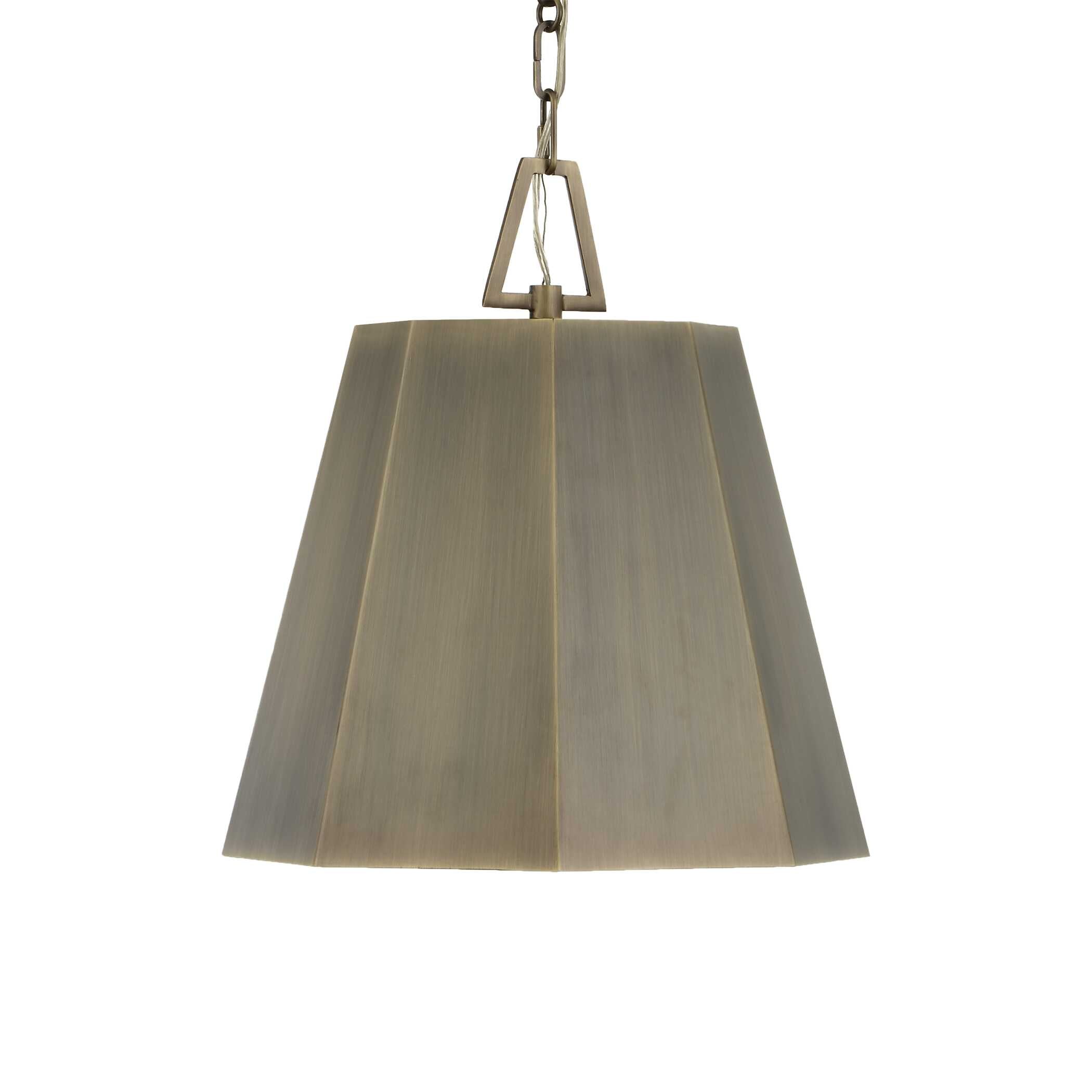 Uttermost Granada 1 Light Hexagon Pendant