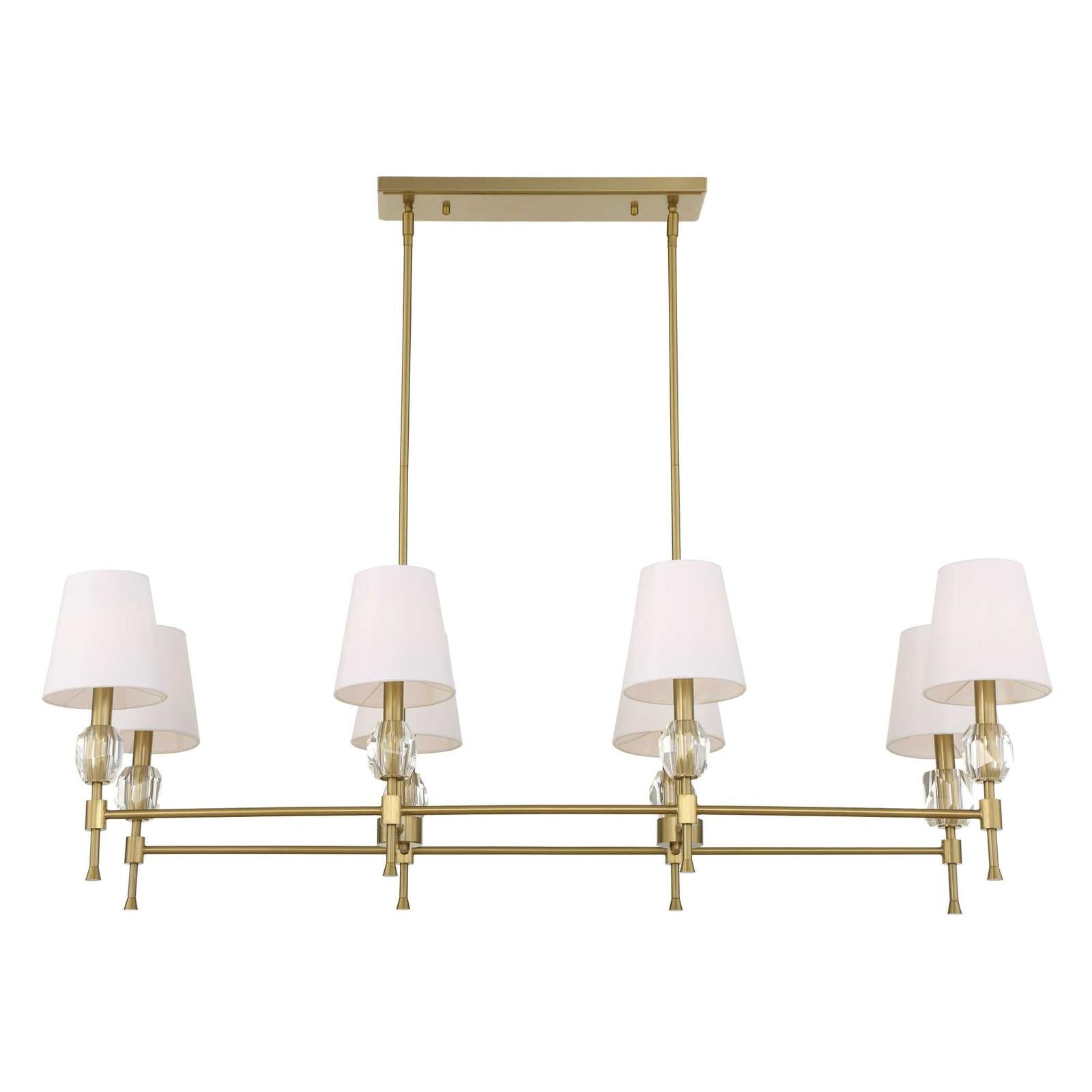 Uttermost Arques 8 Light Linear Chandelier