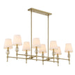 Uttermost Arques 8 Light Linear Chandelier