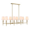 Uttermost Arques 8 Light Linear Chandelier