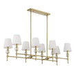 Uttermost Arques 8 Light Linear Chandelier