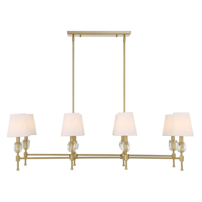 Uttermost Arques 8 Light Linear Chandelier