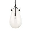 Uttermost Dewdrop 1 Light Glass Shade Pendant