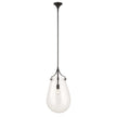 Uttermost Dewdrop 1 Light Glass Shade Pendant