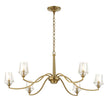 Uttermost Barcelona 6 Light Brass Chandelier