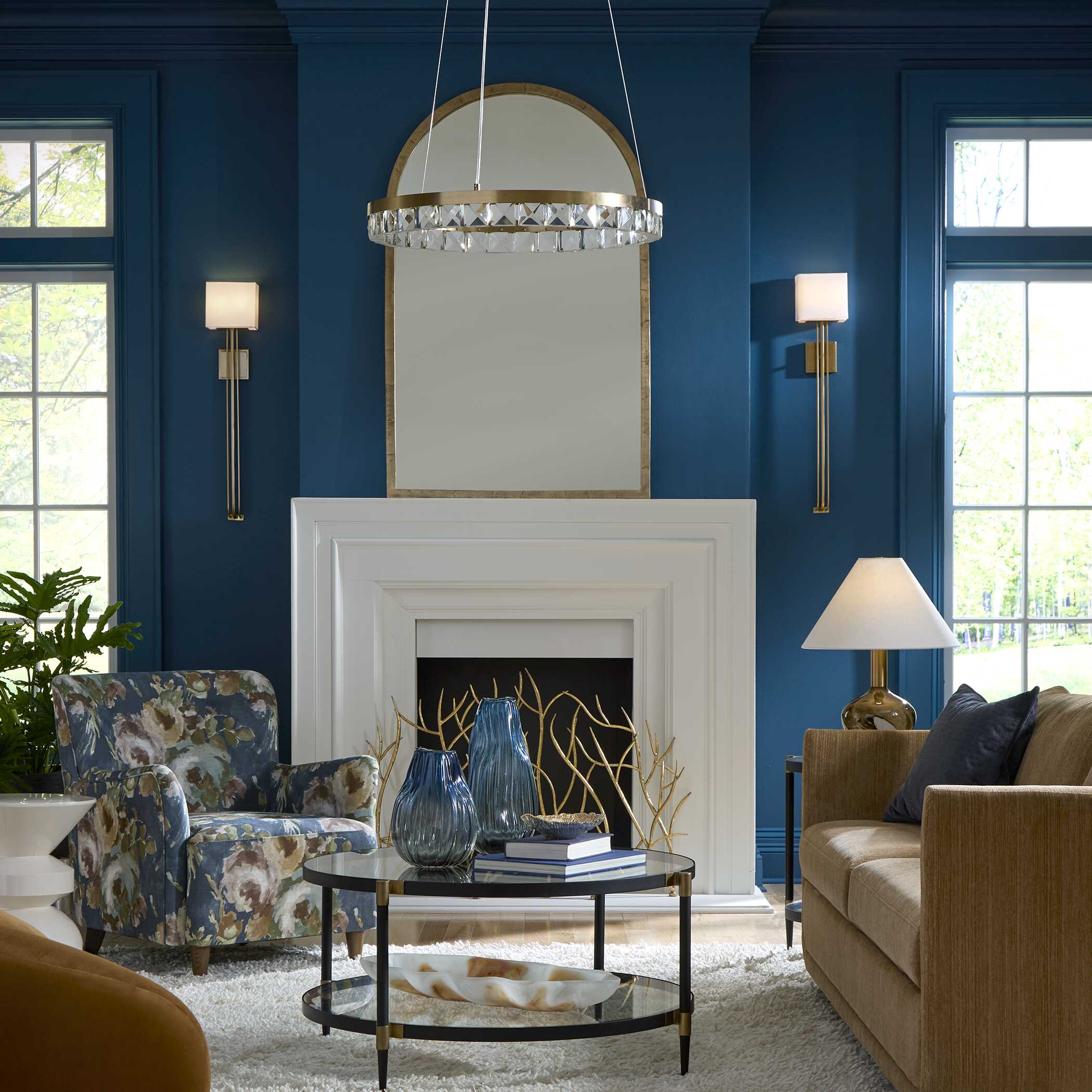 Uttermost Segovia Round Crystal LED Chandelier
