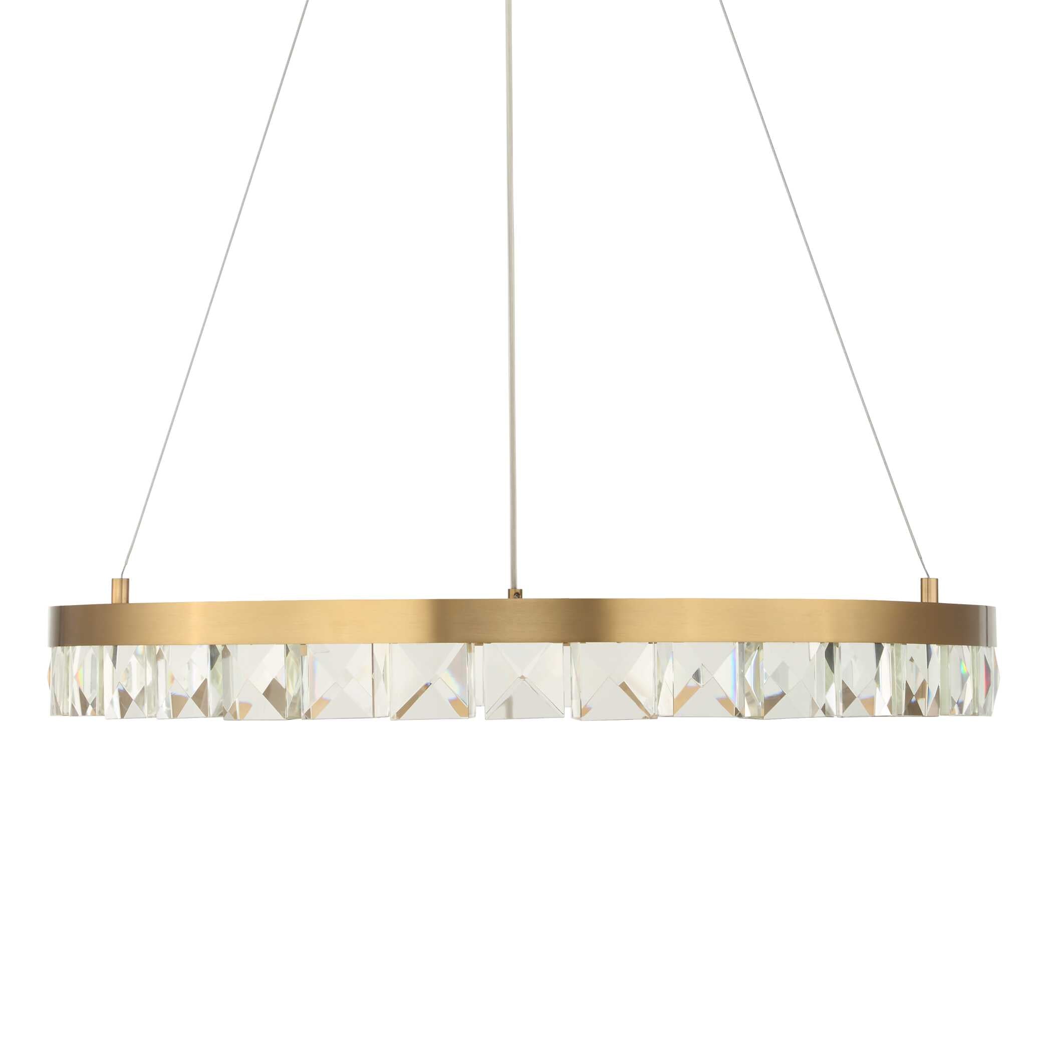 Uttermost Segovia Round Crystal LED Chandelier