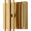 Uttermost Trenton 2 Light Brass Sconce