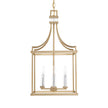 Uttermost Montreal 4 Light Brass Lantern Pendant