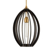 Uttermost Darby 1 Light Architectural Oval Pendant