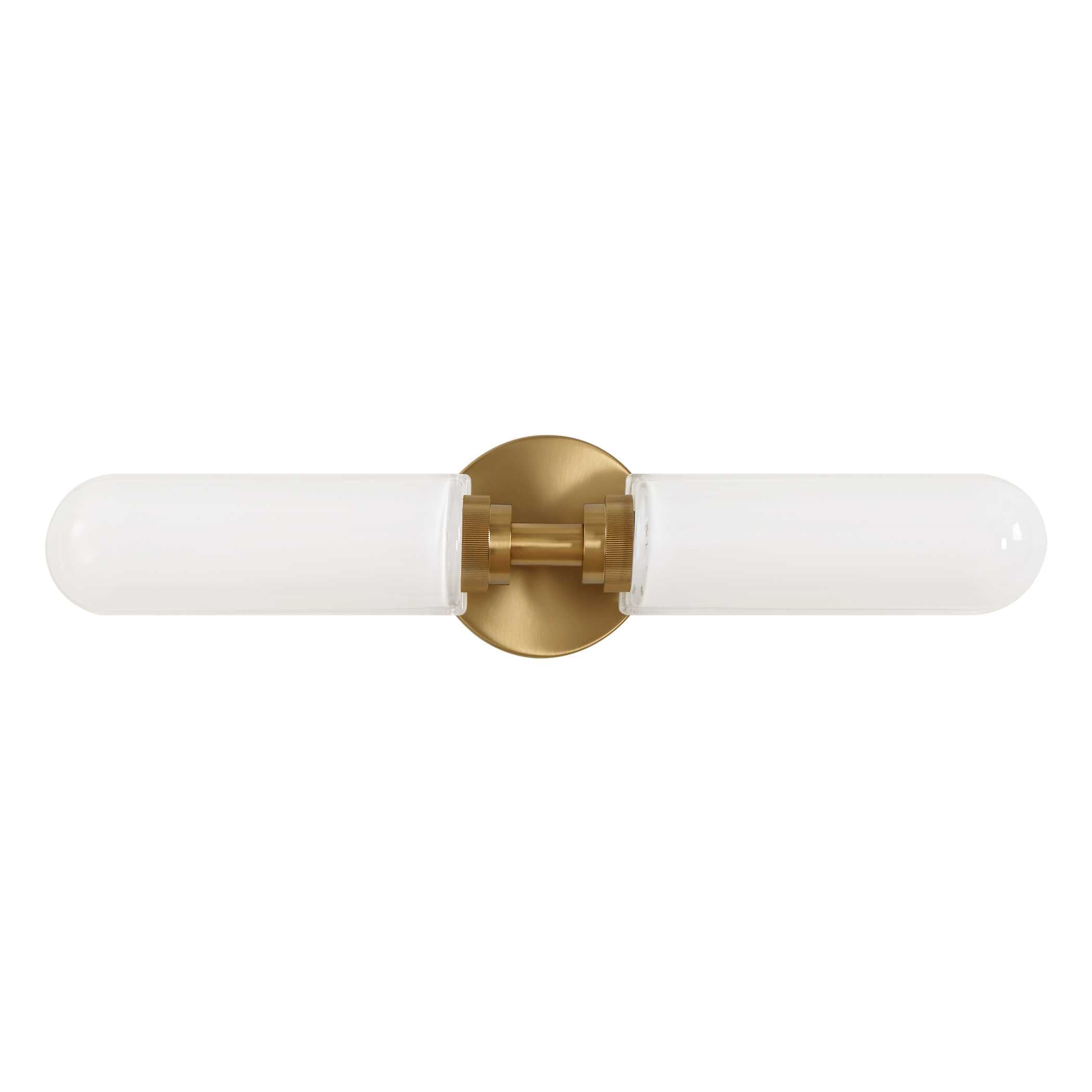 Uttermost Wellsville 2 Lt Brass Sconce