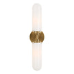 Uttermost Wellsville 2 Lt Brass Sconce