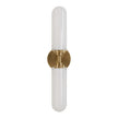 Uttermost Wellsville 2 Lt Brass Sconce