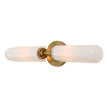 Uttermost Wellsville 2 Lt Brass Sconce
