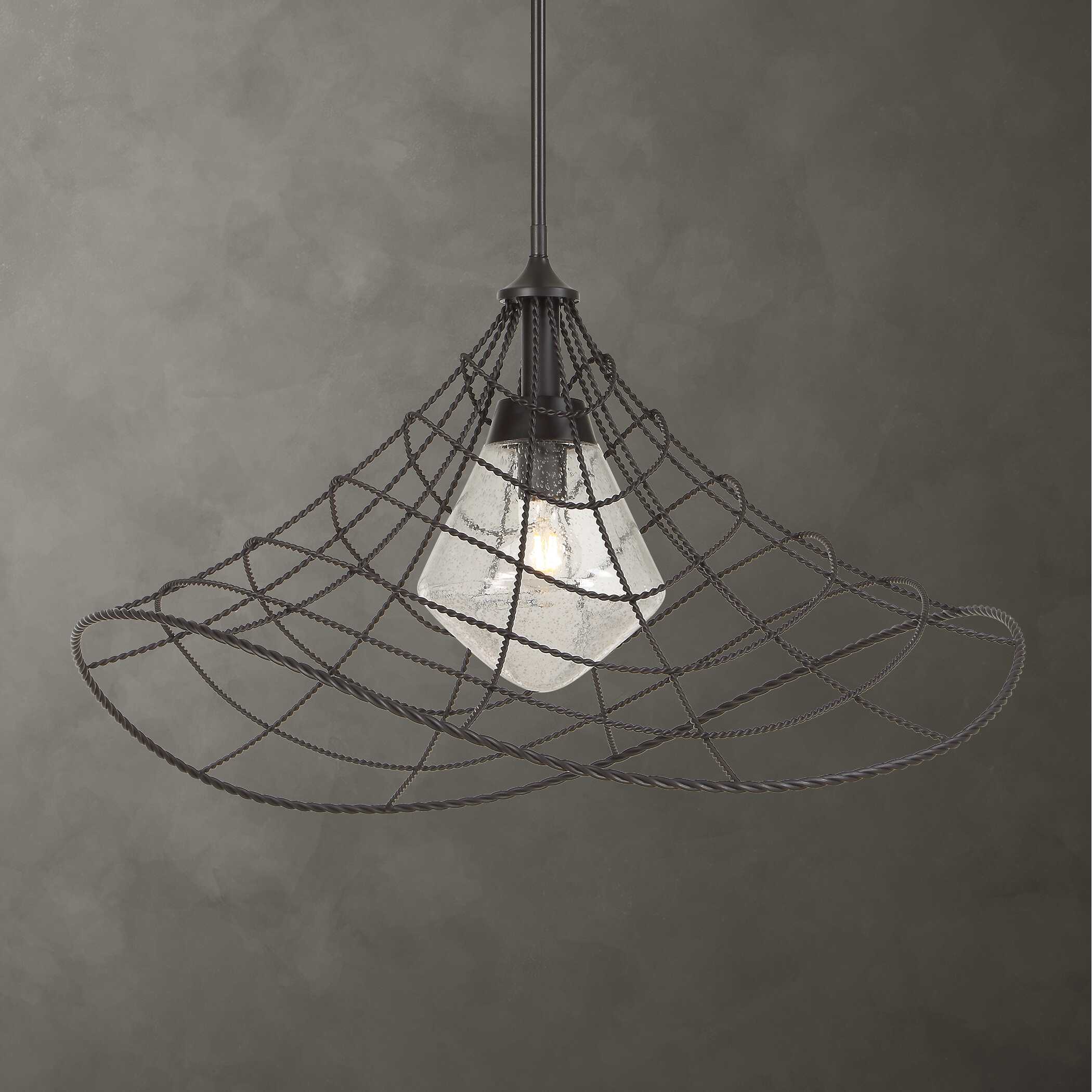 Uttermost Whirlwind 1 Light Indoor-Outdoor Pendant