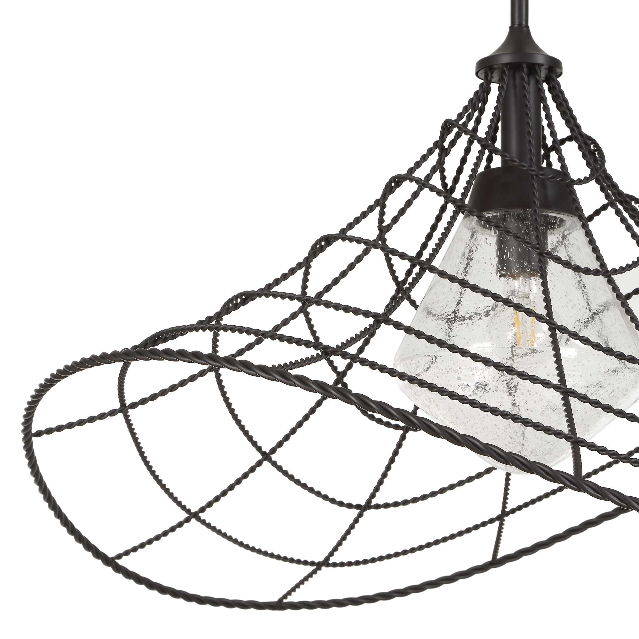 Uttermost Whirlwind 1 Light Indoor-Outdoor Pendant