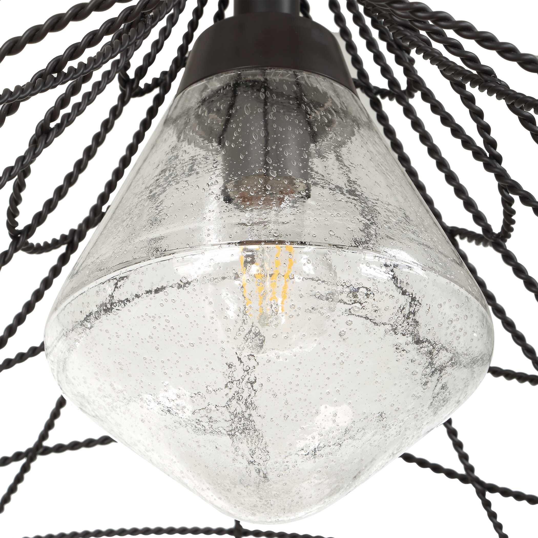 Uttermost Whirlwind 1 Light Indoor-Outdoor Pendant