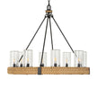 Uttermost Palm Royal 8 Light Indoor-Outdoor Chandelier