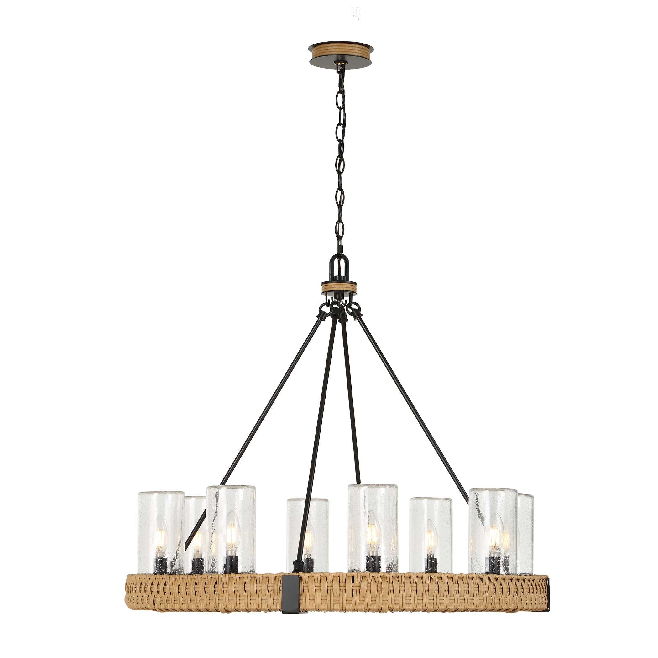 Uttermost Palm Royal 8 Light Indoor-Outdoor Chandelier