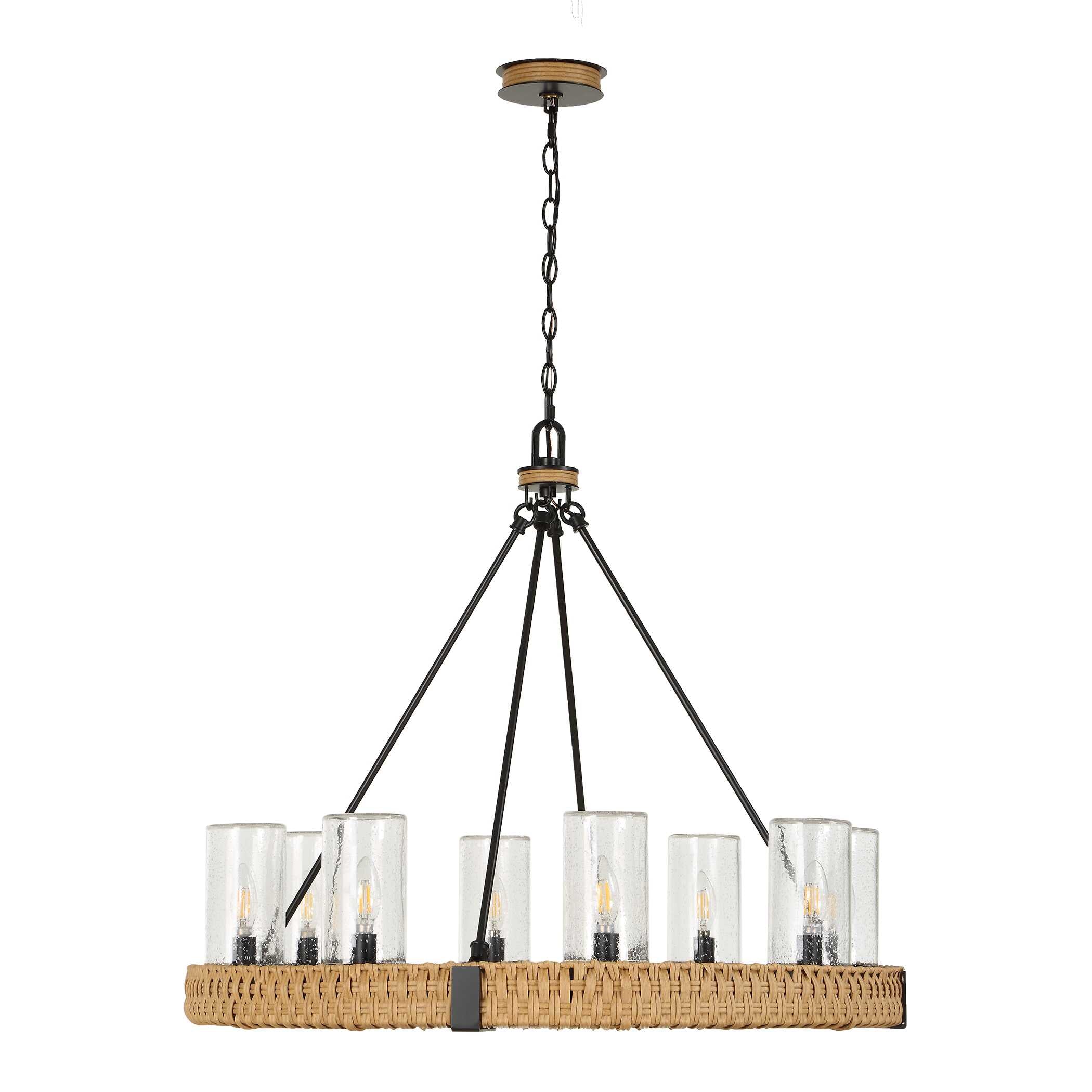 Uttermost Palm Royal 8 Light Indoor-Outdoor Chandelier