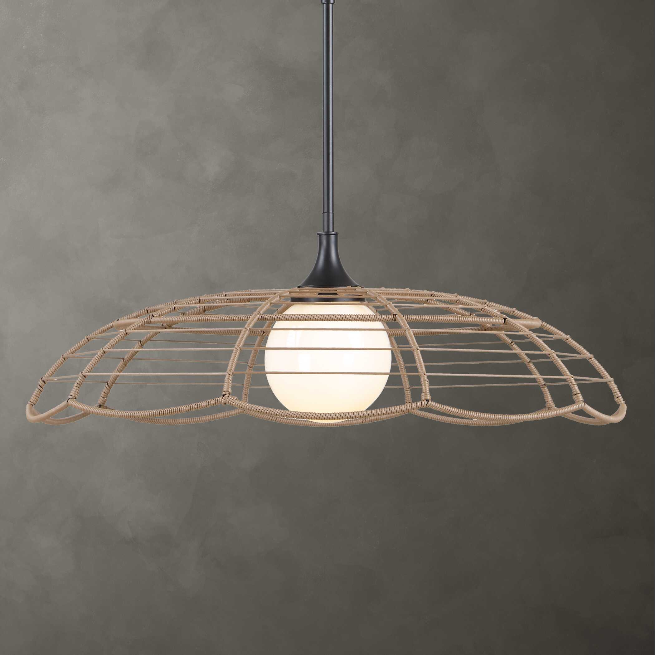 Uttermost Lakeside Indoor-Outdoor 1 Light  Pendant