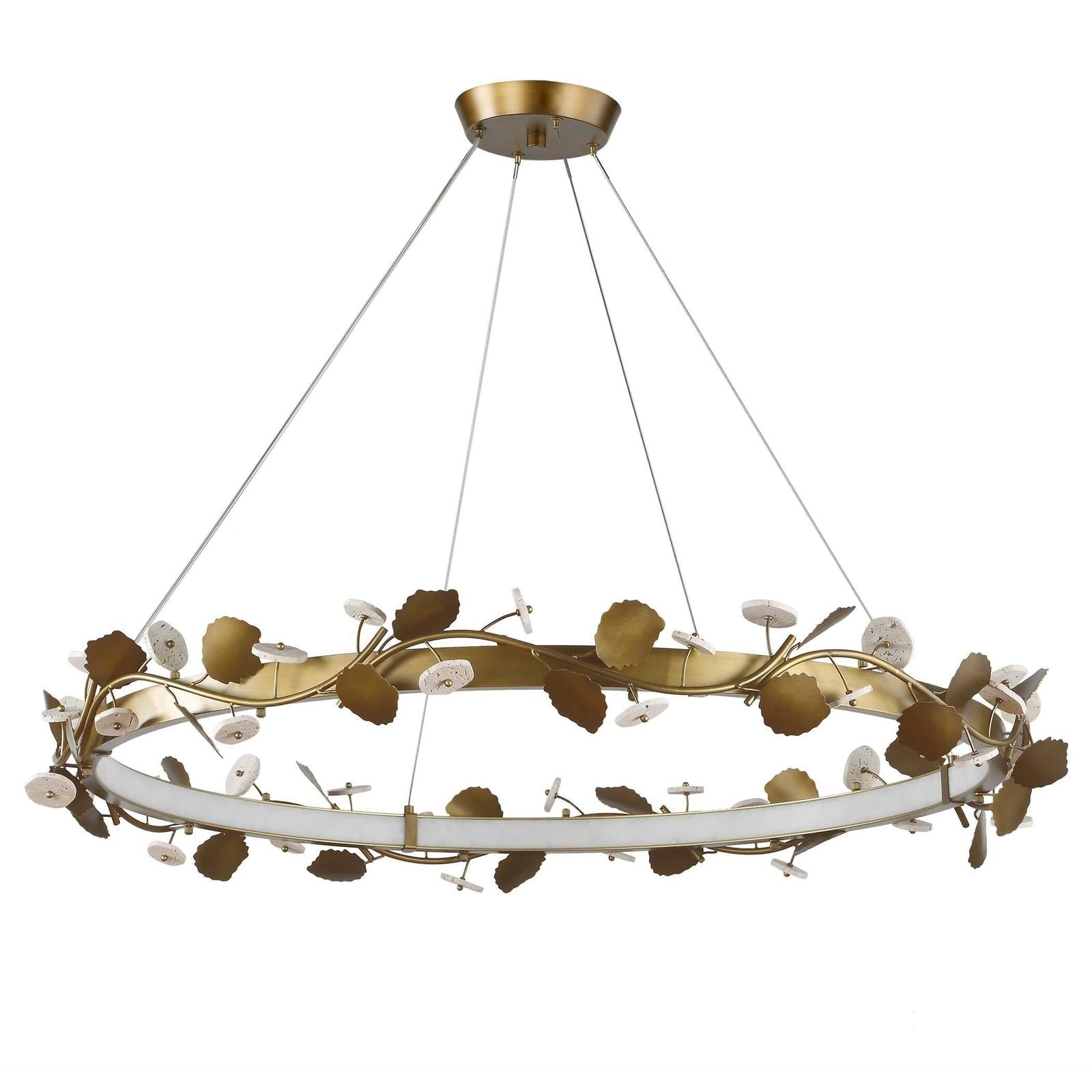 Uttermost Biscotti LED Bronze Chandelier