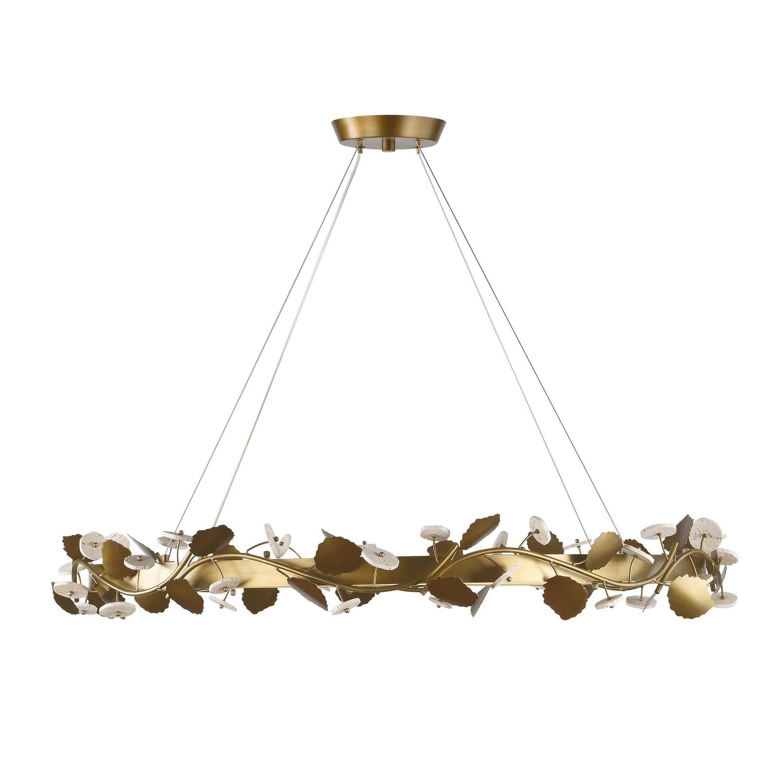Uttermost Biscotti LED Bronze Chandelier