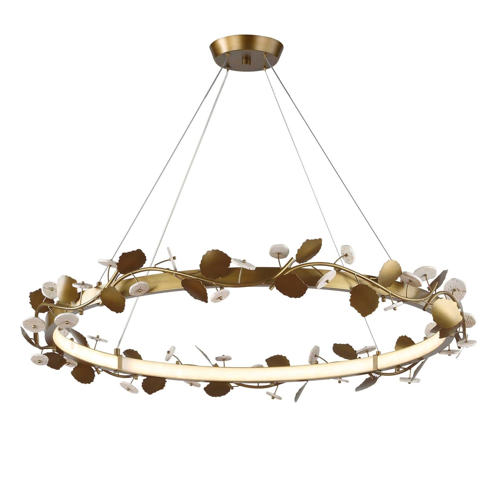 Uttermost Biscotti LED Bronze Chandelier