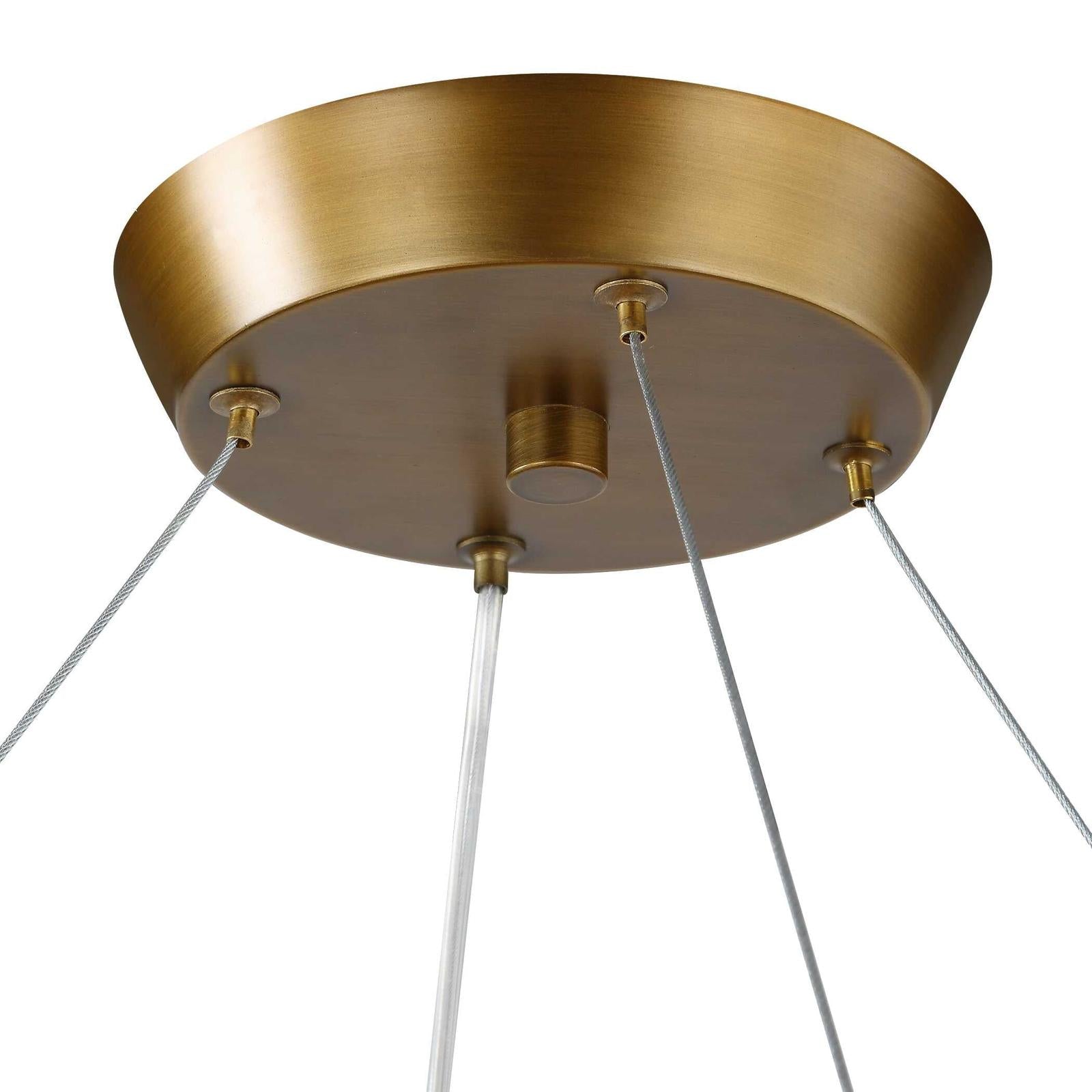 Uttermost Biscotti LED Bronze Chandelier