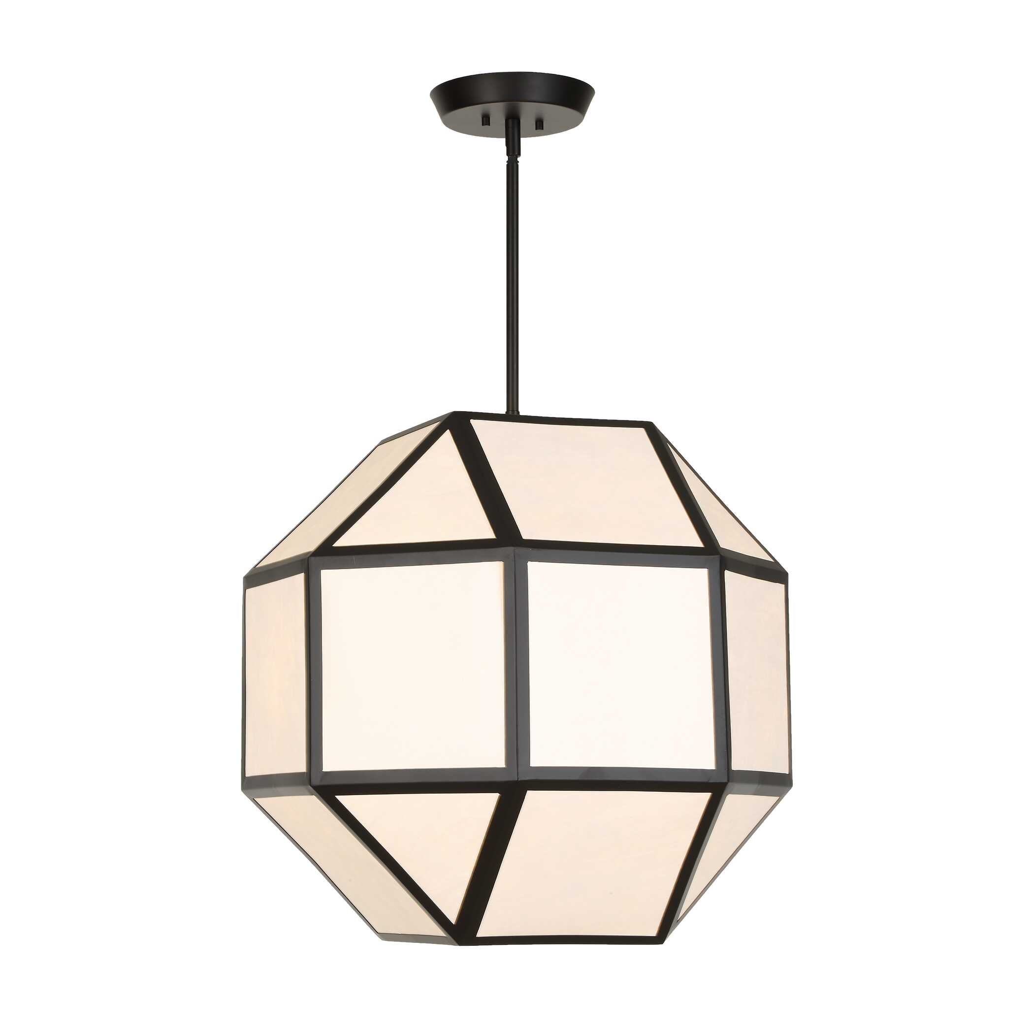 Uttermost Hoi An 4 Light Geometric Chandelier