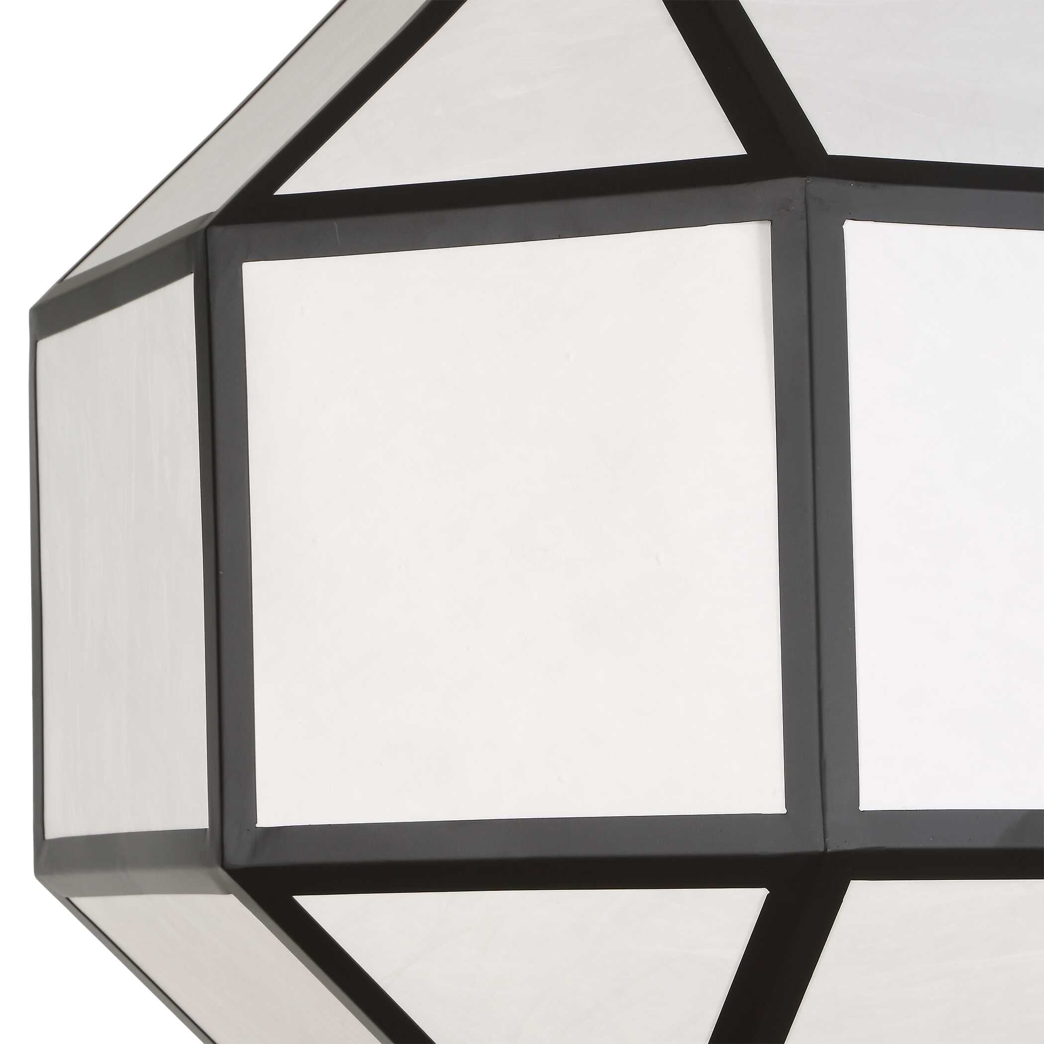 Uttermost Hoi An 4 Light Geometric Chandelier