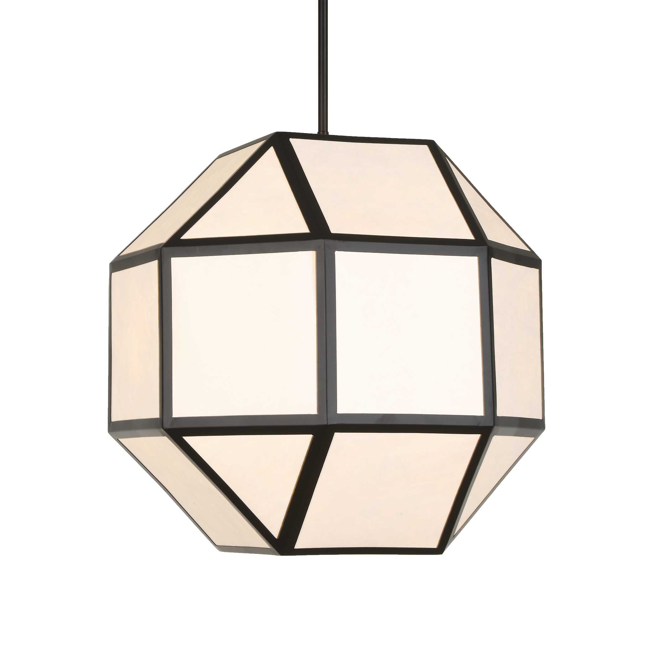Uttermost Hoi An 4 Light Geometric Chandelier