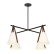 Uttermost Reins Accent Straps 4 Light Chandelier