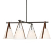 Uttermost Reins Accent Straps 4 Light Chandelier