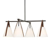 Uttermost Reins Accent Straps 4 Light Chandelier