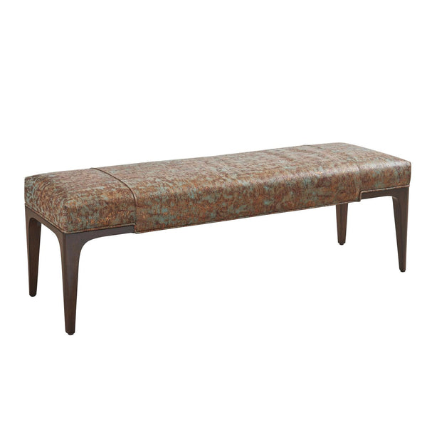 Lexington Rendezvous Savile Leather Bench