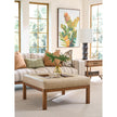 Lexington Crandon Park Leather Ottoman