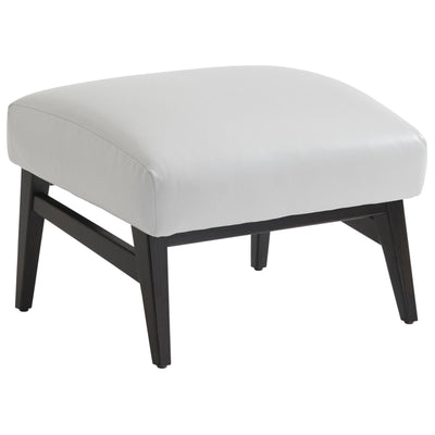 Tommy Bahama Home Palm Desert Covina Leather Ottoman