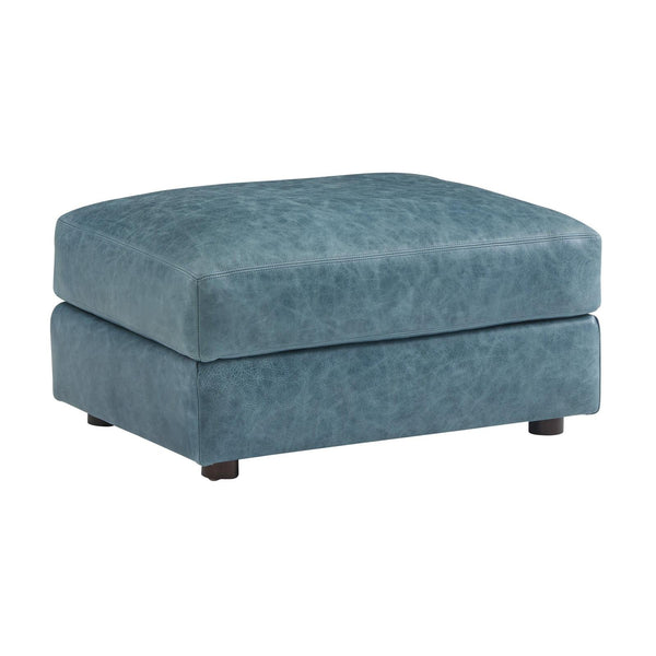 Tommy Bahama Home Key Biscayne Granville Leather Ottoman