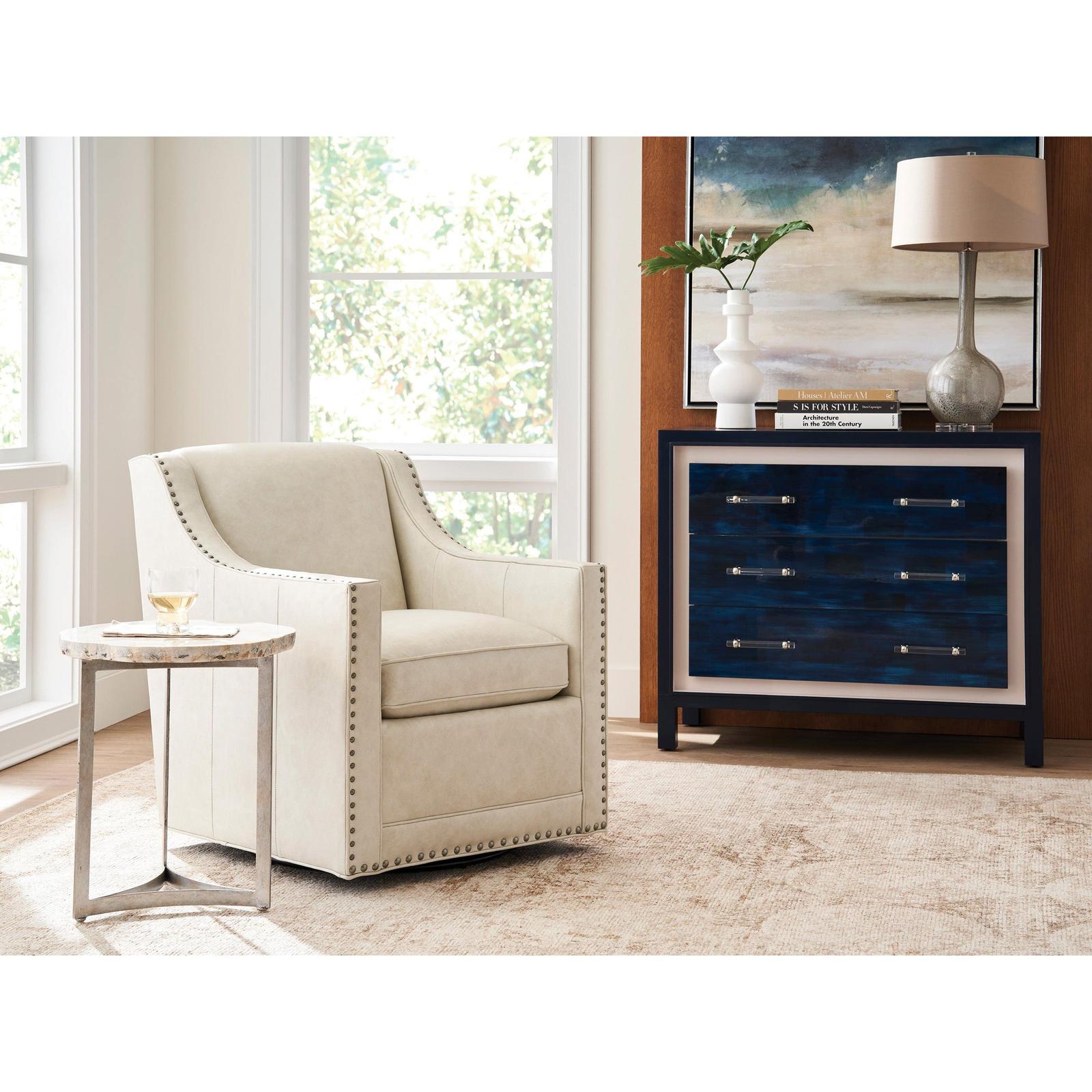 Lexington Leather Barrier Leather Swivel Chair