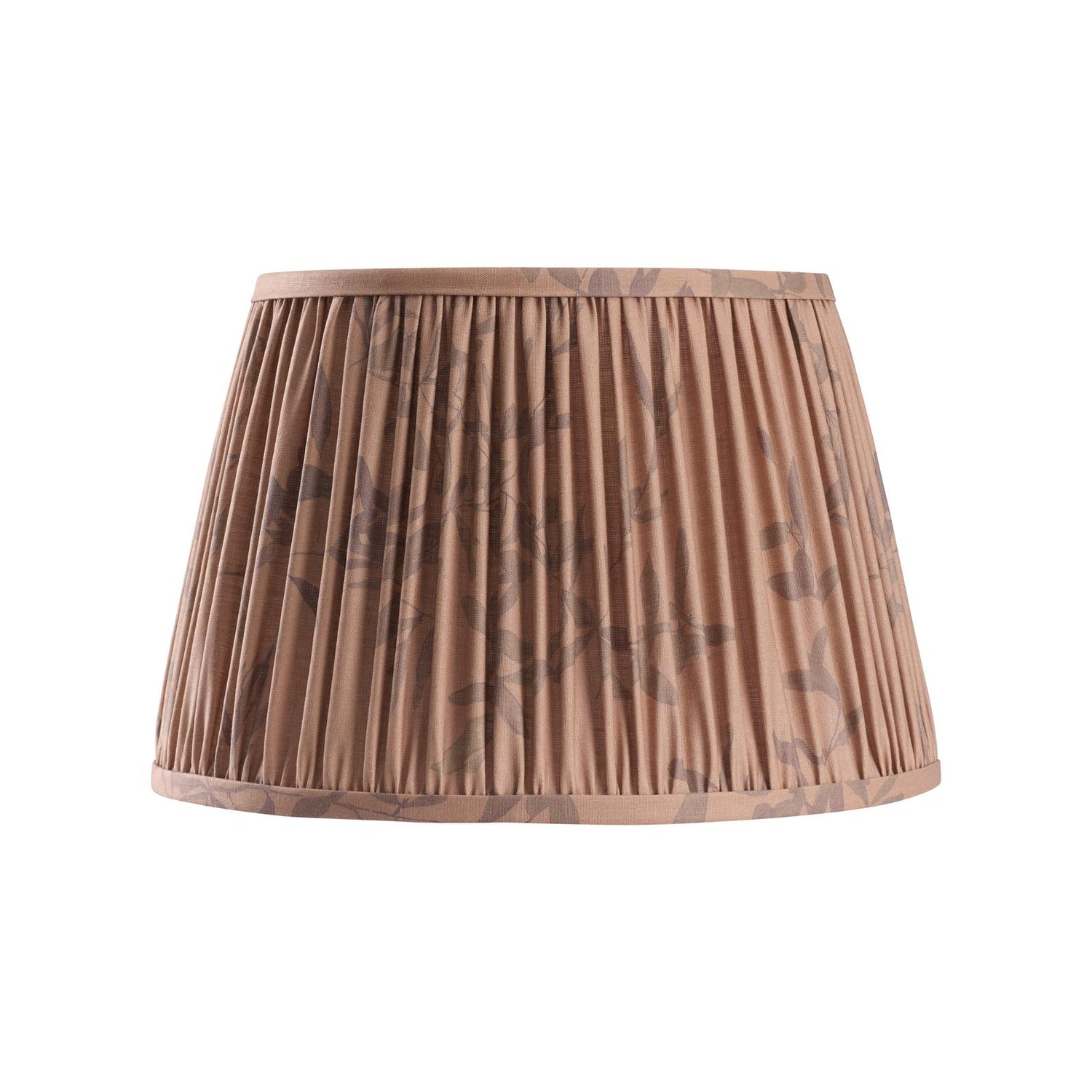 Wildwood Miller House Olives Cognac, Pleated Shade