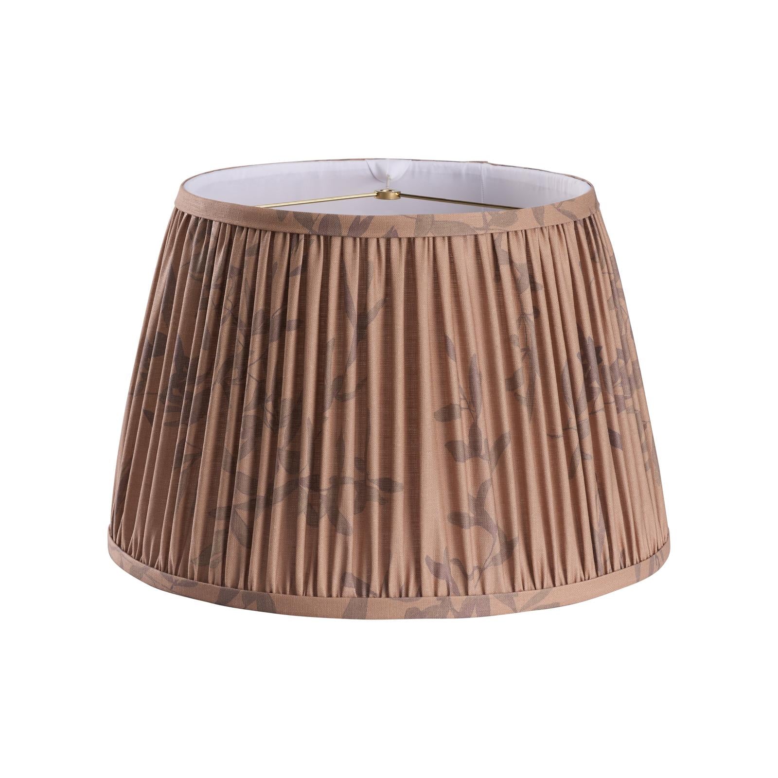 Wildwood Miller House Olives Cognac, Pleated Shade