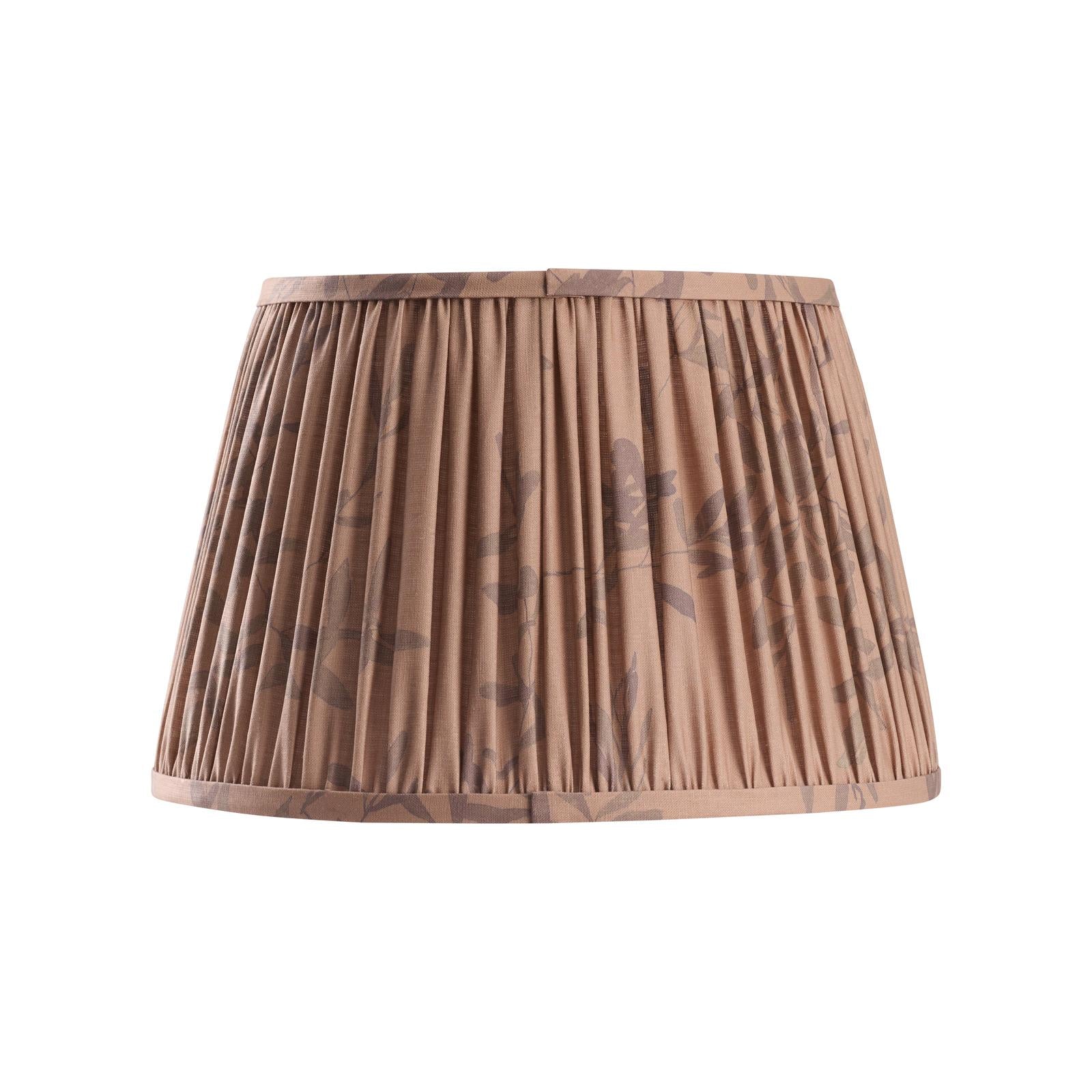 Wildwood Miller House Olives Cognac, Pleated Shade