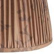 Wildwood Miller House Olives Cognac, Pleated Shade