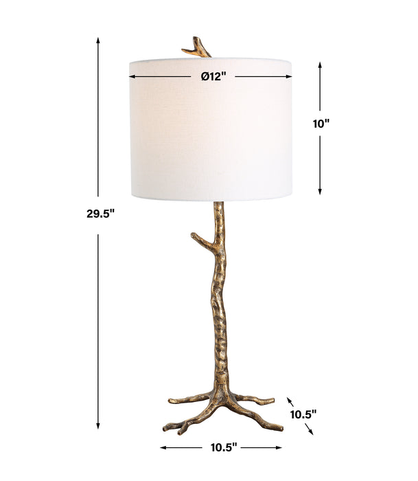 Modern Accents Organic Rustic Textured Table Lamp
